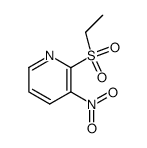 2-(Ethanesulfonyl)-3-nitropyridine - Chemical structure and product image