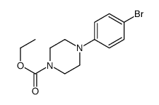 4-(4-Ethoxycarbonyl)piperazino-1-bromobenzene - Chemical structure and product image