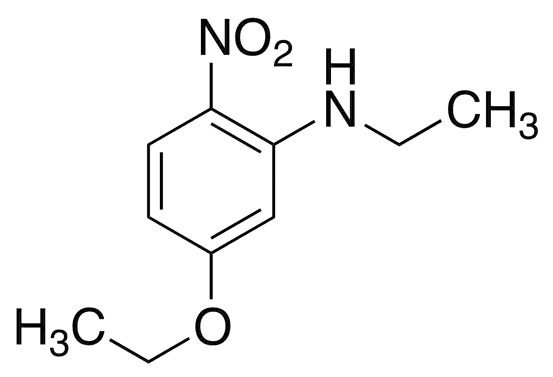 5-Ethoxy-N-ethyl-2-nitroaniline - Chemical structure and product image