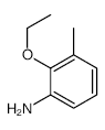 2-Ethoxy-3-methylaniline - Chemical structure and product image