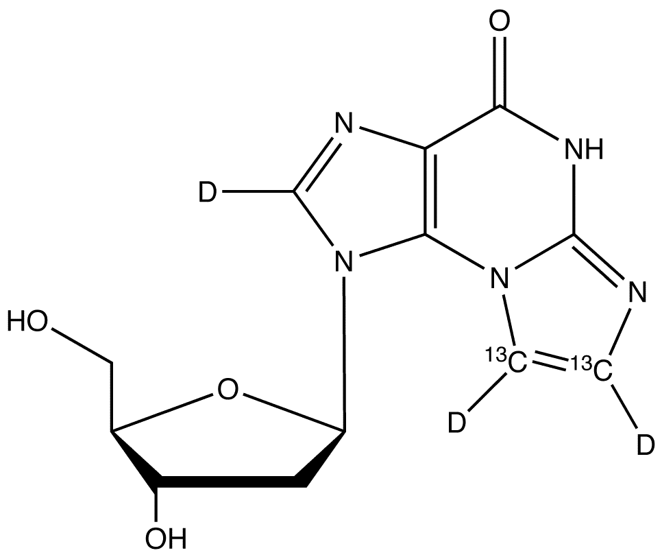N2,3-Etheno-2-deoxy Guanosine-d3 - Chemical structure and product image
