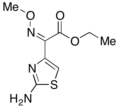 Ethyl (Z)-[2-amino-4-thiazolyl](methoxyimino)acetate - Chemical structure and product image