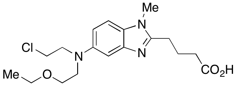 Ethoxy Deschloro Bendamustine - Chemical structure and product image