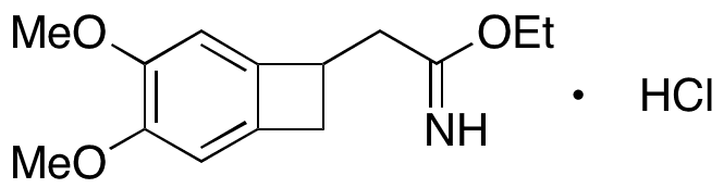 Ethyl [(3,4-dimethoxybicyclo[4.2.0]octa-1,3,5-trien-7-yl)methyl]imidoformate Hydrochloride - Chemical structure and product image