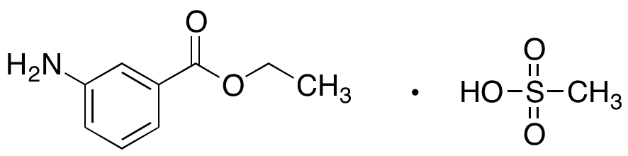 Ethyl 3-Aminobenzoate Methanesulfonate - Chemical structure and product image