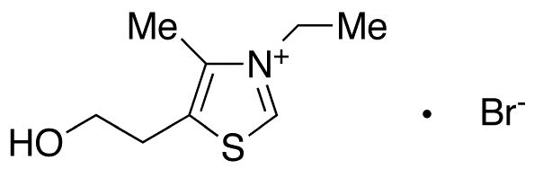 3-Ethyl-5-(2-hydroxyethyl)-4-methylthiazolium Bromide - Chemical structure and product image