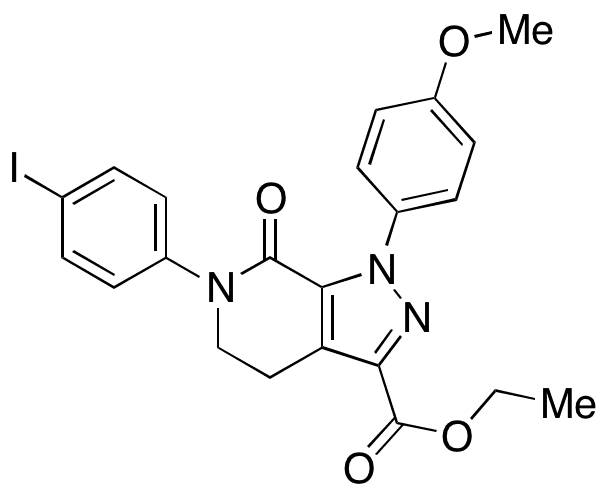 Ethyl 6-(4-Iodophenyl)-1-(4-methoxyphenyl)-7-oxo-4,5,6,7-tetrahydro-1H-pyrazolo[3,4-c]pyridine-3-carboxylate - Chemical structure and product image