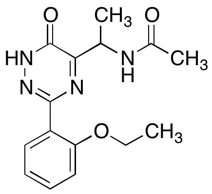 N-(1-(3-(2-Ethoxyphenyl)-6-oxo-1,6-dihydro-1,2,4-triazin-5-yl)ethyl)acetamide - Chemical structure and product image