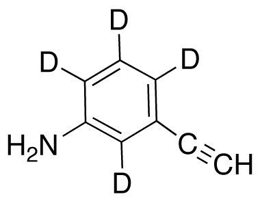 3-Ethynylaniline-d4 - Chemical structure and product image