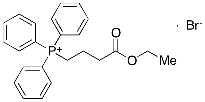 [3-(Ethoxycarbonyl)propyl]triphenylphosphonium Bromide - Chemical structure and product image