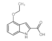 4-Ethoxy-1h-indole-2-carboxylic acid - Chemical structure and product image