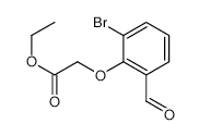 Ethyl 2-(2-Bromo-6-formylphenoxy)acetate - Chemical structure and product image