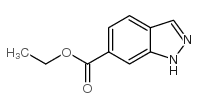 Ethyl 1h-indazole-6-carboxylate - Chemical structure and product image