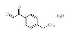 4-Ethylphenylglyoxal Hydrate - Chemical structure and product image