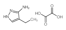 4-Ethyl-1h-pyrazol-3-amine Oxalate - Chemical structure and product image