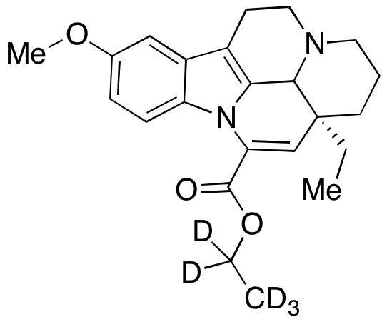 10-Methoxy Vinpocetine-d5 - Chemical structure and product image