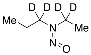 N-Ethyl-N-nitroso-1-propanamine-d4 - Chemical structure and product image