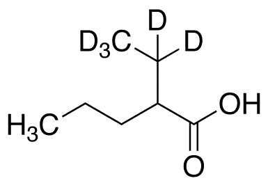 2-Ethylpentanoic Acid-d5 - Chemical structure and product image