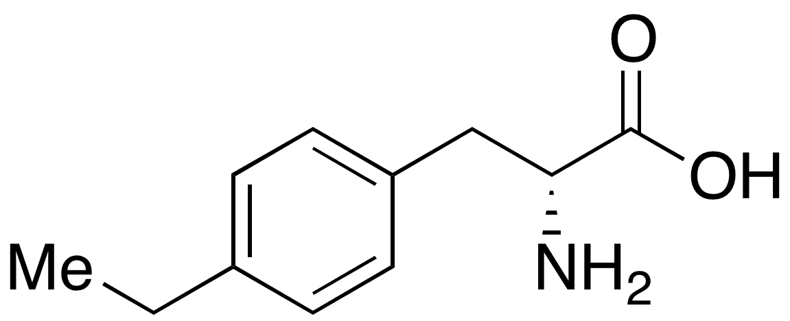 4-â€‹Ethyl-D-â€‹phenylalanine - Chemical structure and product image