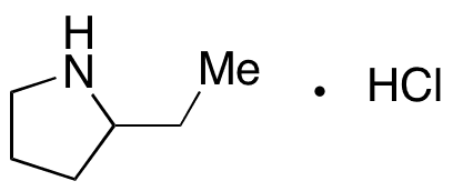 2-Ethylpyrrolidine Hydrochloride - Chemical structure and product image