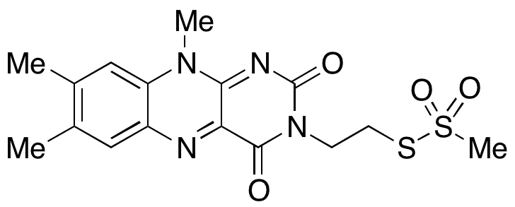N3-Ethylthiosulfonylmethyl Lumiflavin - Chemical structure and product image