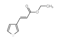 (E)-Ethyl 3-(thiophen-3-yl)acrylate - Chemical structure and product image