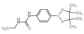 4-(3-Ethylureido)phenylboronic acid, pinacol ester - Chemical structure and product image