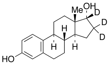 17 alpha-Estradiol-16,16,17-d3 - Chemical structure and product image