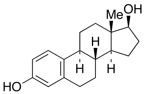 17 Beta-Estradiol - Chemical structure and product image