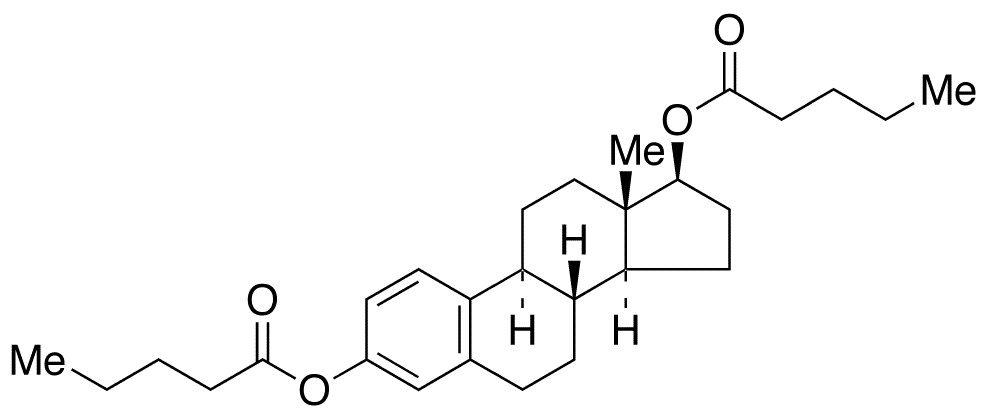 Estradiol 3,17-Divalerate - Chemical structure and product image