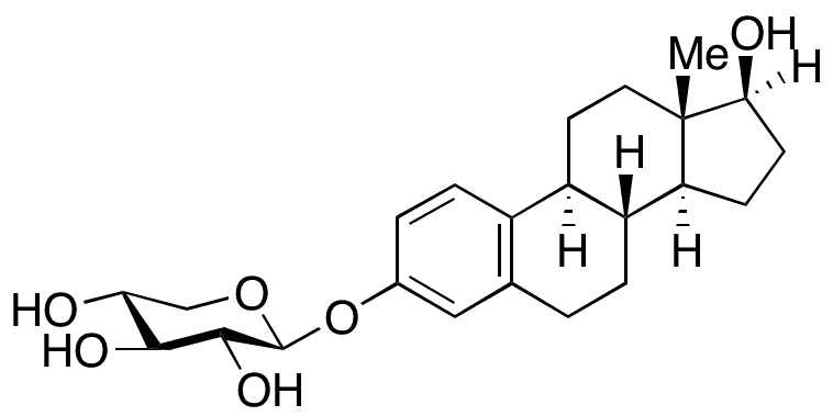 Beta-Estradiol-Beta-D-Xylopyranoside - Chemical structure and product image