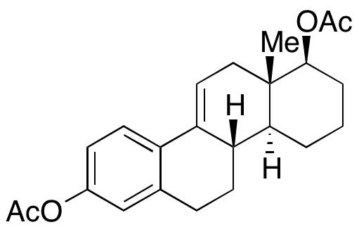  Delta 9(11)-Estradiol Diacetate - Chemical structure and product image
