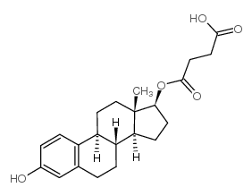beta-Estradiol 17-hemisuccinate - Chemical structure and product image