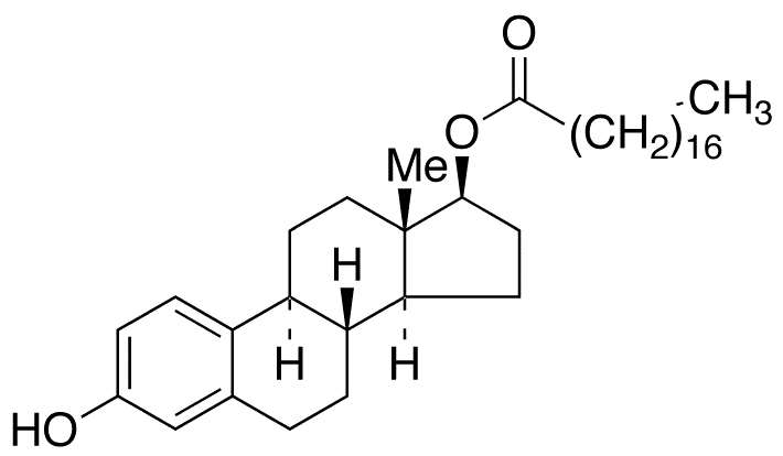 Estradiol 17-O-Octadecanoate - Chemical structure and product image