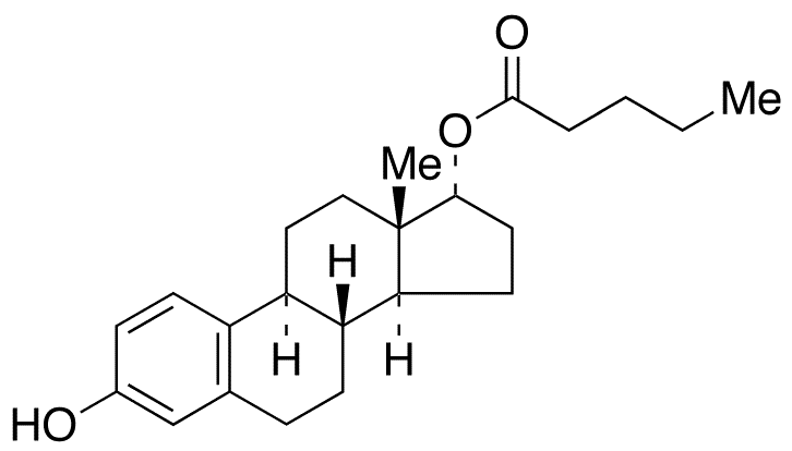 17 alpha-Estradiol 17-Valerate - Chemical structure and product image
