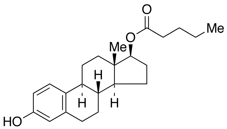Estradiol 17-Valerate - Chemical structure and product image
