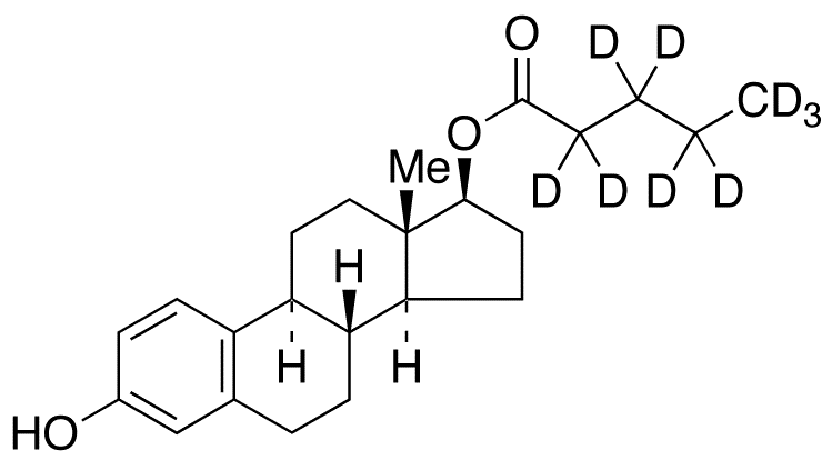 Estradiol 17-Valerate-d9 - Chemical structure and product image
