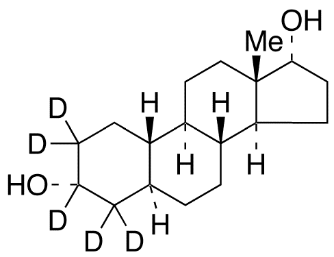 5 alpha-Estrane-3 alpha,17 alpha-diol-d5 - Chemical structure and product image