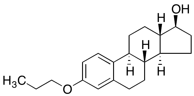 Estradiol 3-Propyl Ether - Chemical structure and product image