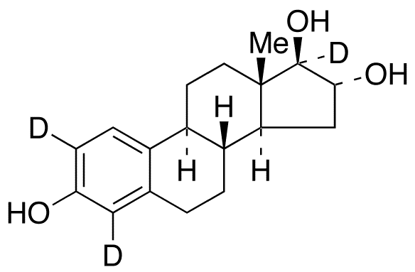 Estriol-d3 - Chemical structure and product image