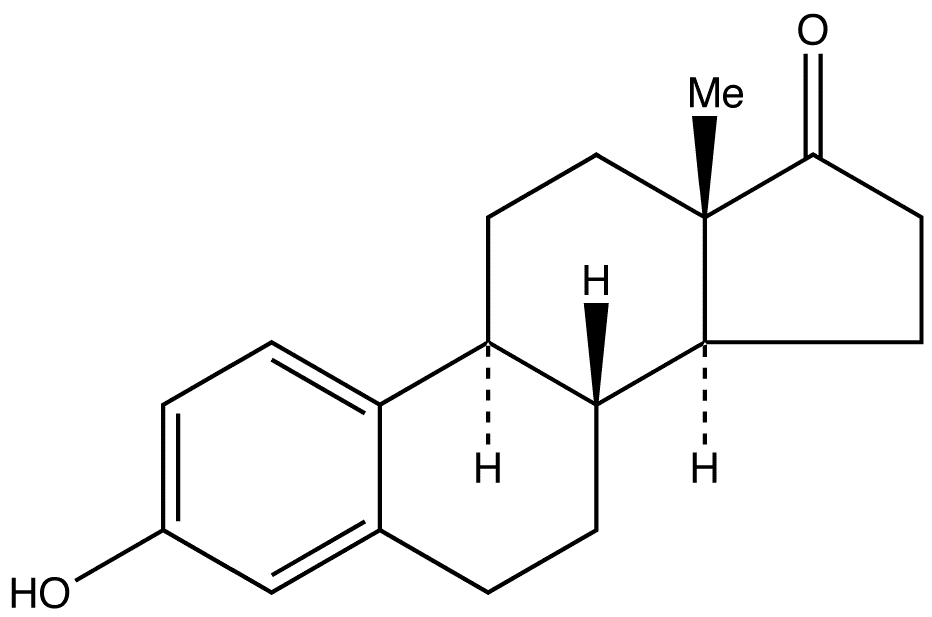 Estrone - Chemical structure and product image