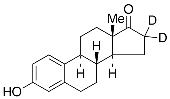 Estrone-d2 - Chemical structure and product image