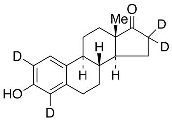 Estrone-d4 - Chemical structure and product image