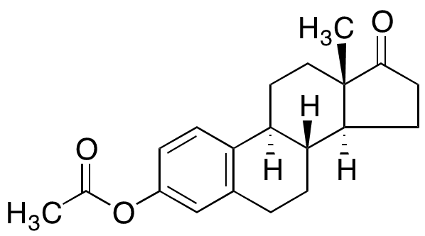 Estrone 3-Acetate - Chemical structure and product image