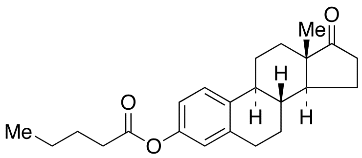 Estrone 3-Valerate - Chemical structure and product image