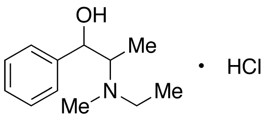 Etafedrine Hydrochloride (mixture of diastereomers) - Chemical structure and product image