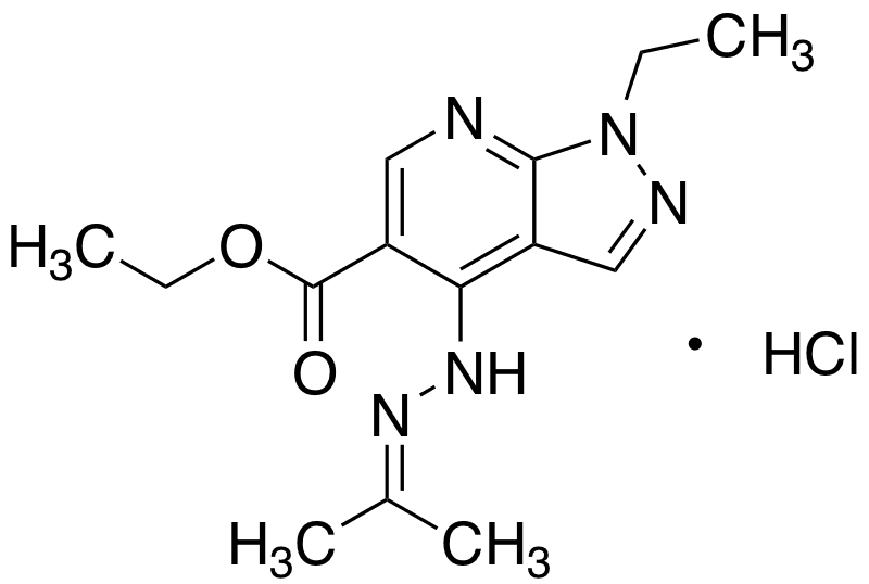 Etazolate Hydrochloride - Chemical structure and product image