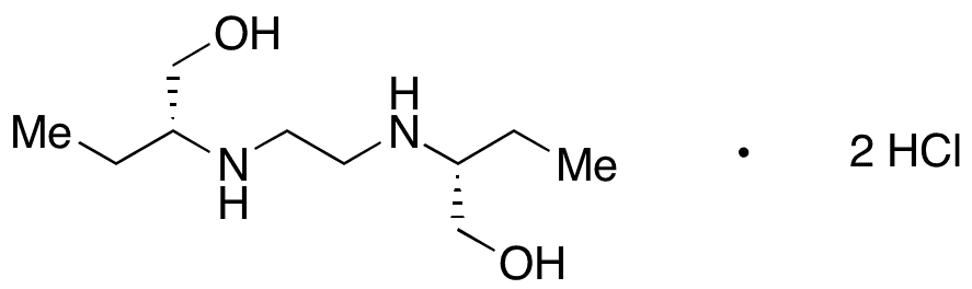 (R,R)-Ethambutol Dihydrochloride - Chemical structure and product image