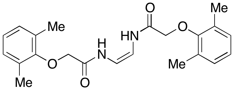 (Z)-N,N-(Ethene-1,2-diyl)bis(2-(2,6-dimethylphenoxy)acetamide) - Chemical structure and product image
