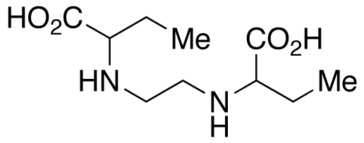 2,2-(Ethanediyldiimino)bis-butanoic Acid(Mixture of Diastereomers) - Chemical structure and product image